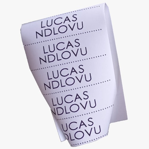 Iron-On Clothing Labels